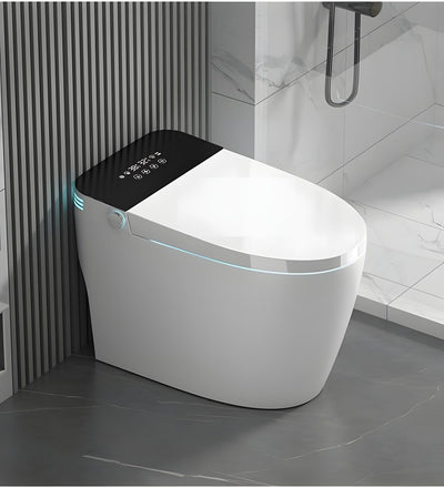 Luxury One-Piece Smart Toilet with Bidet, Remote Control & LED Night Light