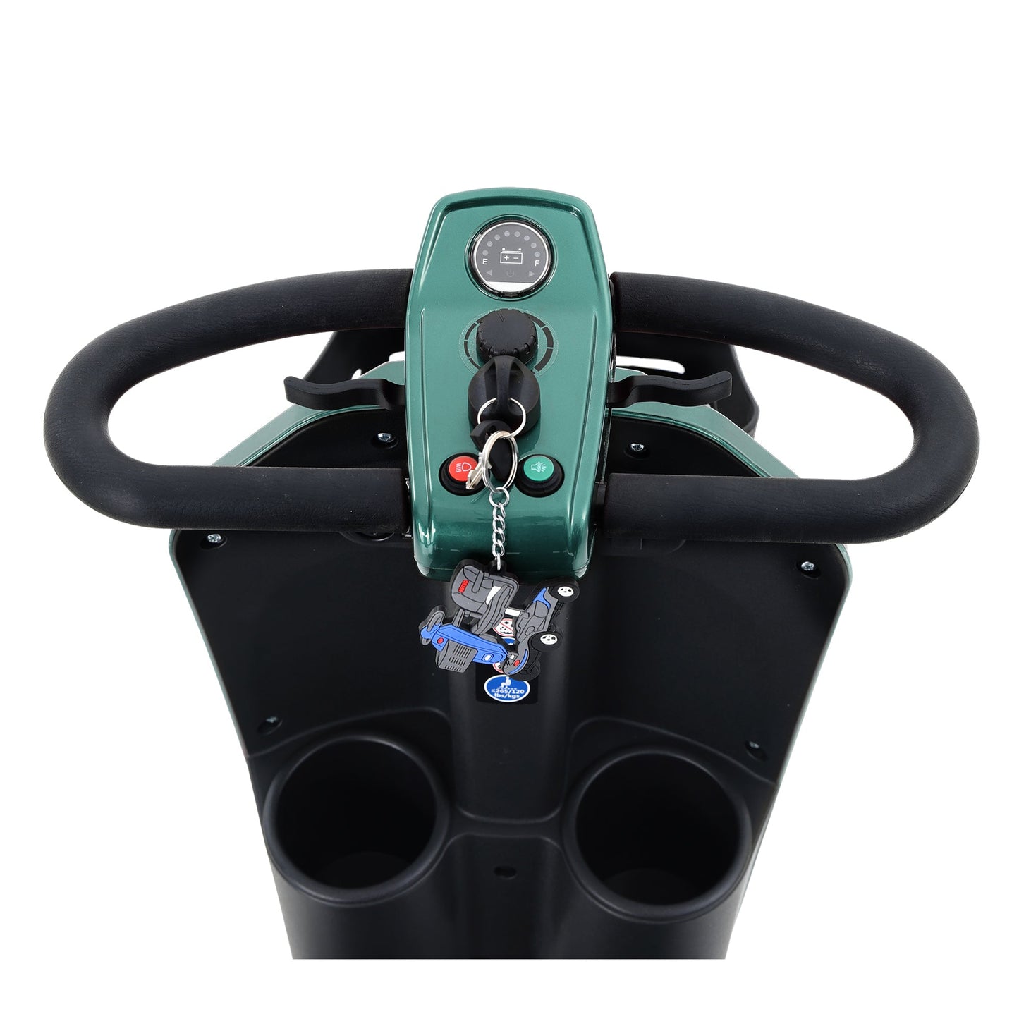 Mobility Scooter 4-Wheel Metal Emerald 16 Mile Range USB Charger 300W