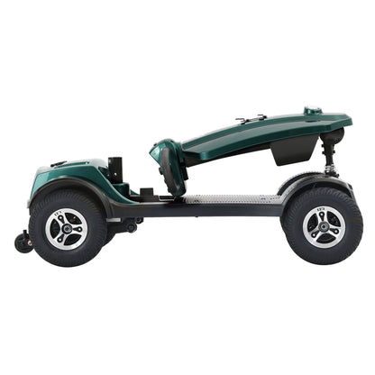 Mobility Scooter 4-Wheel Metal Emerald 16 Mile Range USB Charger 300W