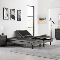 Adjustable Bed Base Built for Ultimate Sleep Comfort, Lumbar Support, Bluetooth Connectivity, Massage Function