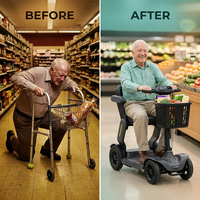 Mobility Scooter S3 — Before & After