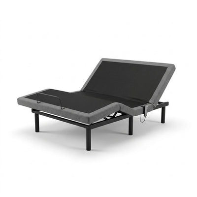 Adjustable Bed Base Designed for Ultimate Comfort, Bluetooth Control, Under-Bed Lighting, Head Tilt