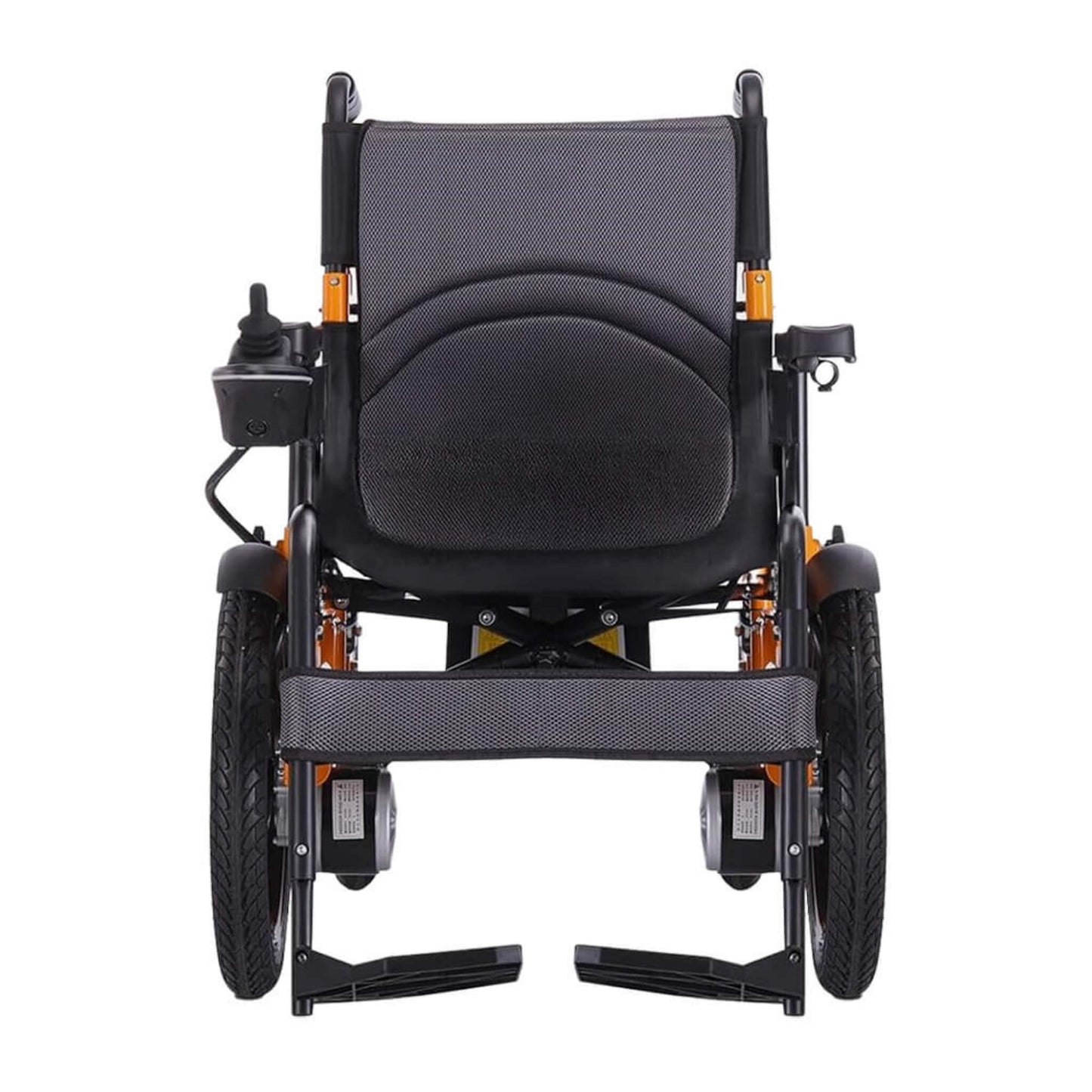 Motivo Heavy-Duty Ultralight All-Terrain Electric Airplane-Approved Foldable Wheelchair, 300LBS (SAK63147)