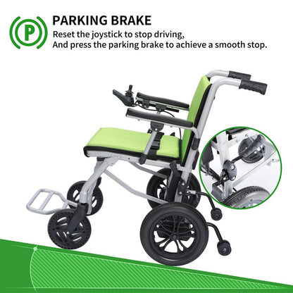 Pride D3-C 24V/10AH Electric Motorized Folding Wheelchair, 300W (SAK97523)